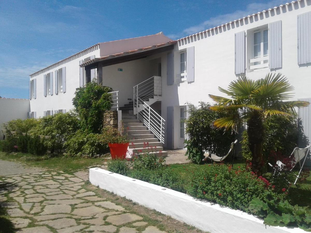 Hotel L'Escale A L'Ile D'Yeu Exteriör bild
